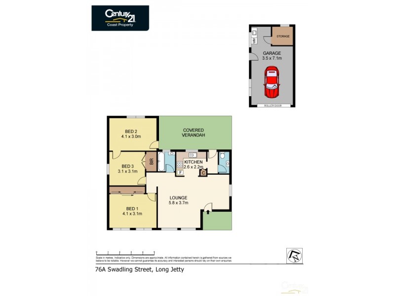 76A Swadling Street, Long Jetty NSW 2261 Floorplan