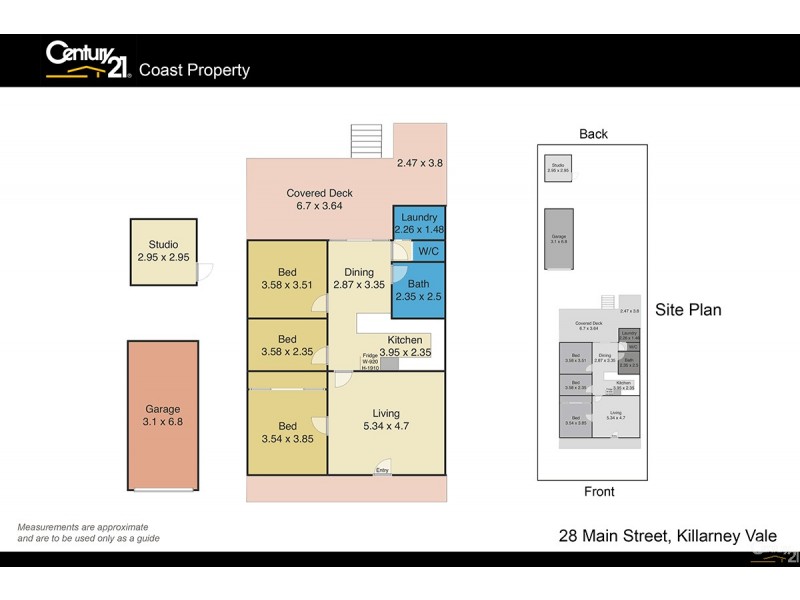 28 Main Street, Killarney Vale NSW 2261 Floorplan