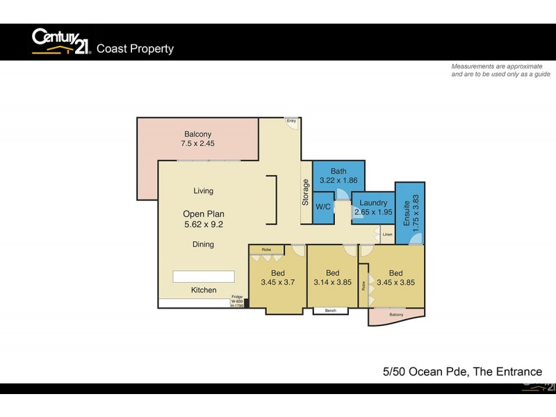 5/50-54 Ocean Parade, The Entrance NSW 2261 Floorplan