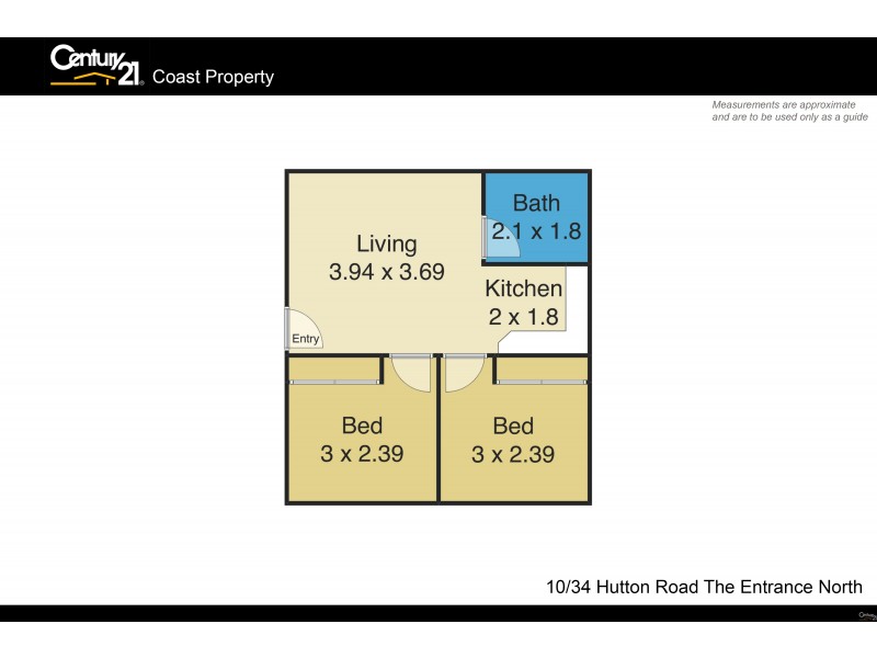 10/34 Hutton Road, The Entrance North NSW 2261 Floorplan