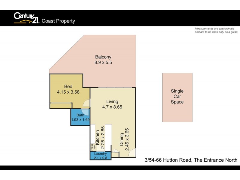 3/54-66 Hutton Road, The Entrance North NSW 2261 Floorplan
