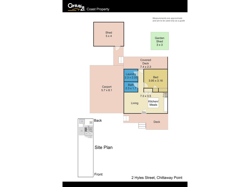 2 Hyles Street, Chittaway Point NSW 2261 Floorplan