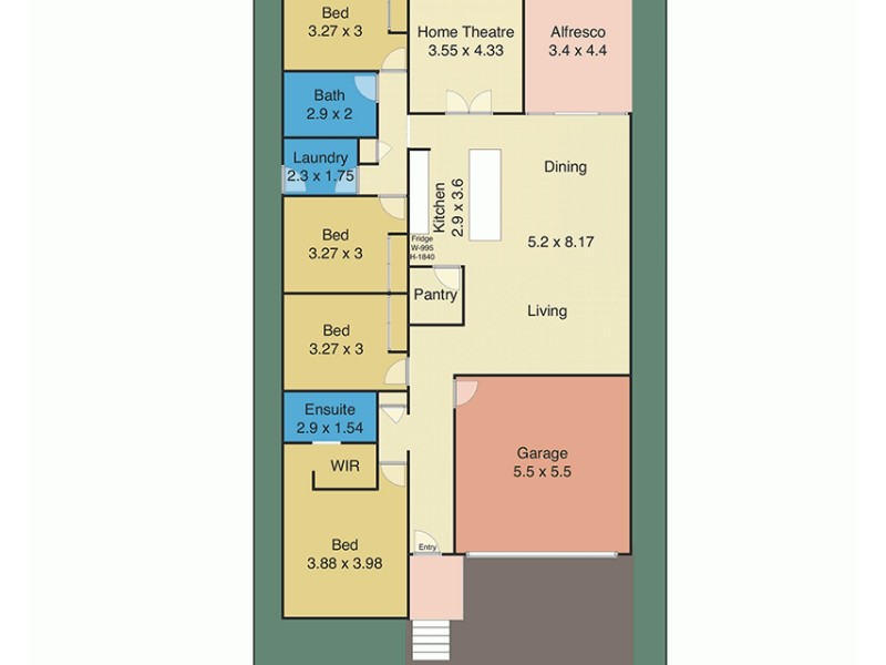 10 Eleanor Close, Hamlyn Terrace NSW 2259 Floorplan