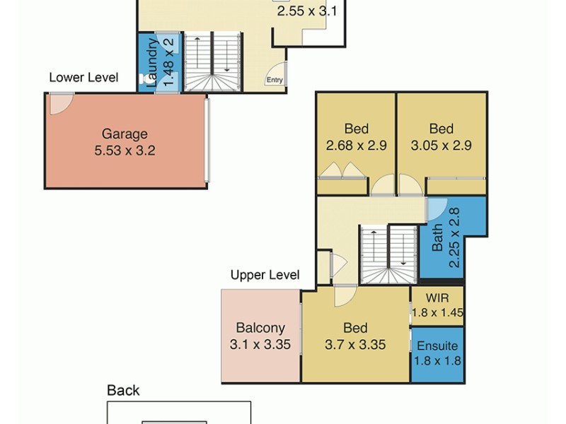 3/2 The Crescent, Blue Bay NSW 2261 Floorplan