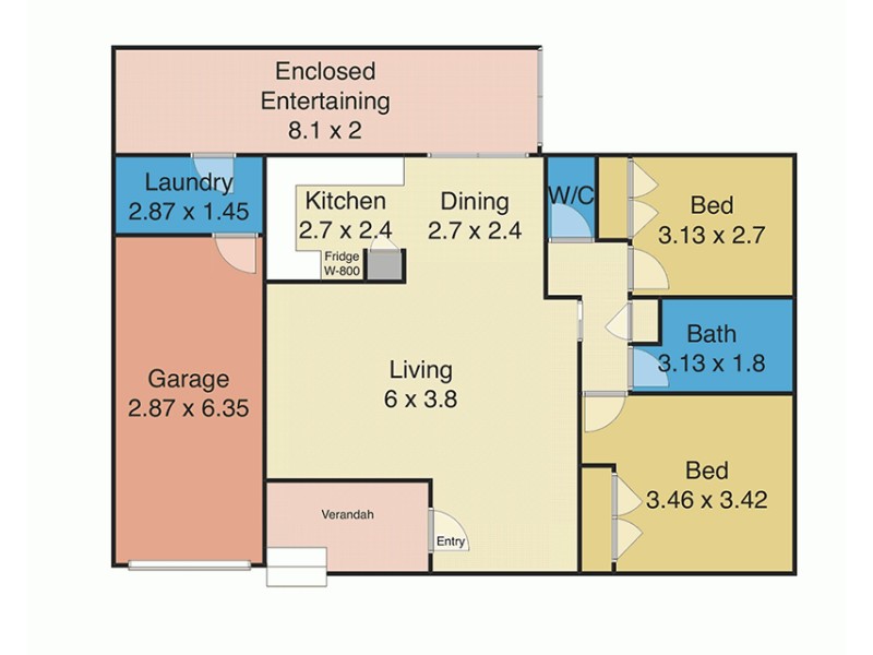 3/19 Fairview Avenue, The Entrance NSW 2261 Floorplan