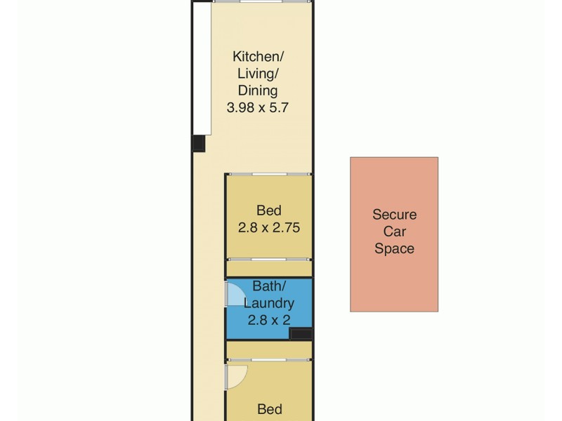 507/18 Coral Street, The Entrance NSW 2261 Floorplan
