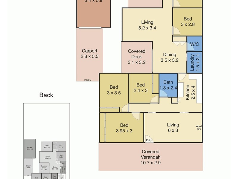 17 Kurraba Parade, Berkeley Vale NSW 2261 Floorplan