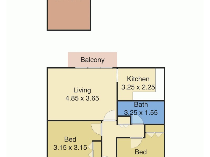 10/105 Ocean Parade, Blue Bay NSW 2261 Floorplan