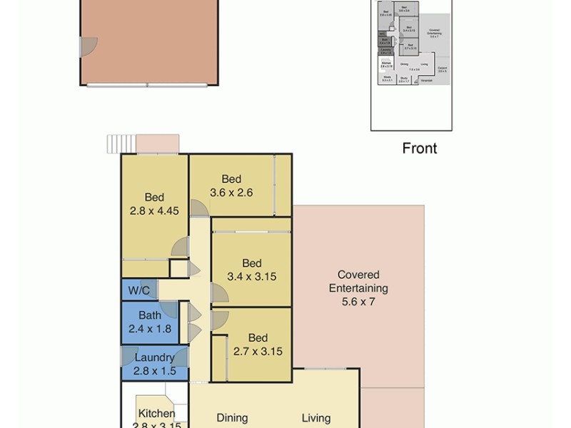 48 Carinya Street, Charmhaven NSW 2263 Floorplan