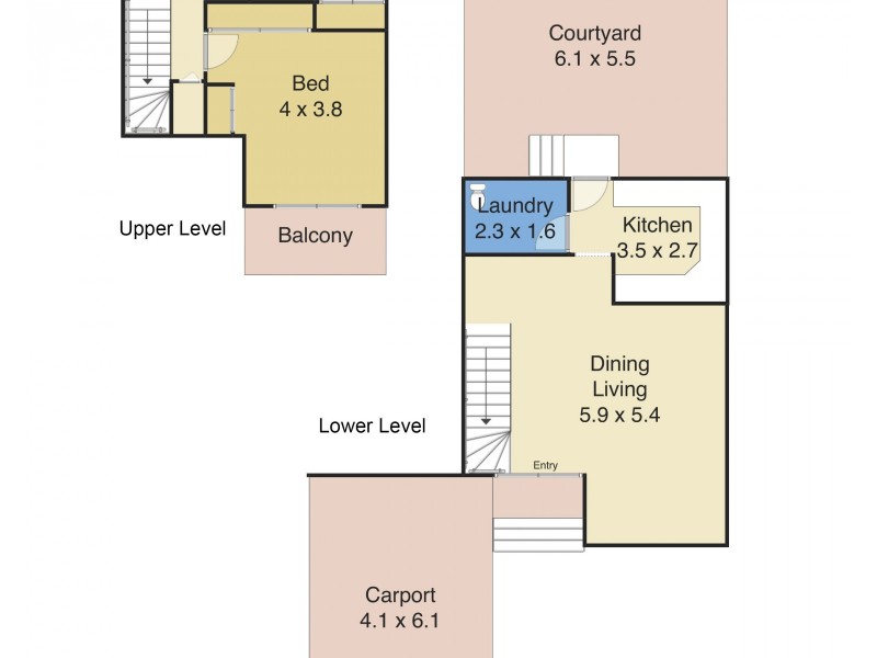 3/63 Fraser Road, Long Jetty NSW 2261 Floorplan
