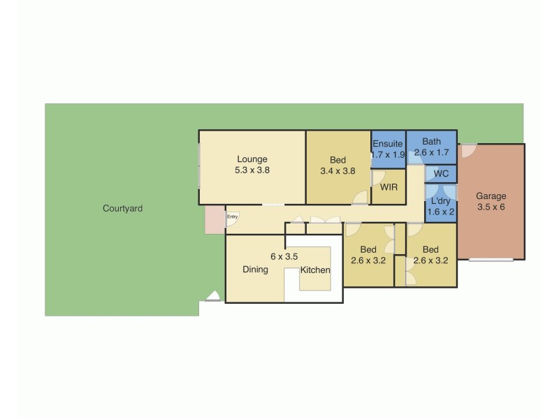14 Yeddenba Avenue, Blue Bay NSW 2261 Floorplan