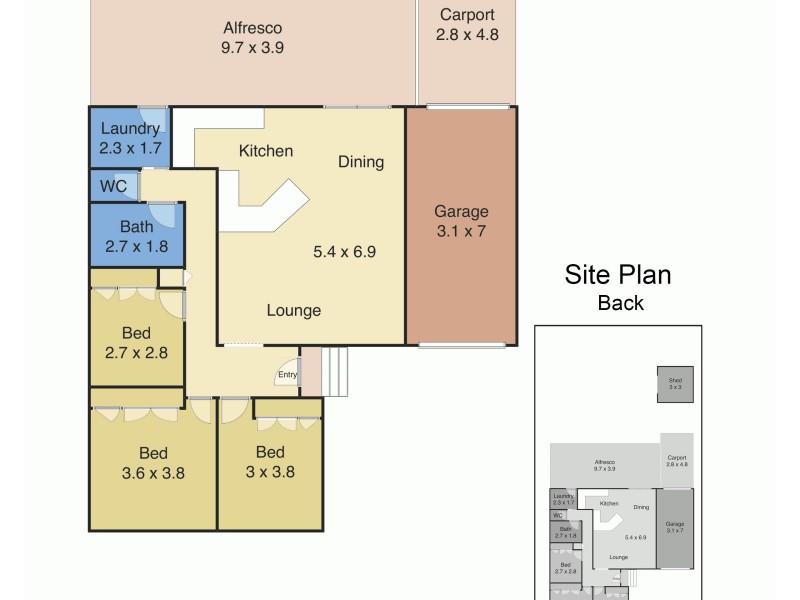 6 Patrick Street, Bateau Bay NSW 2261 Floorplan