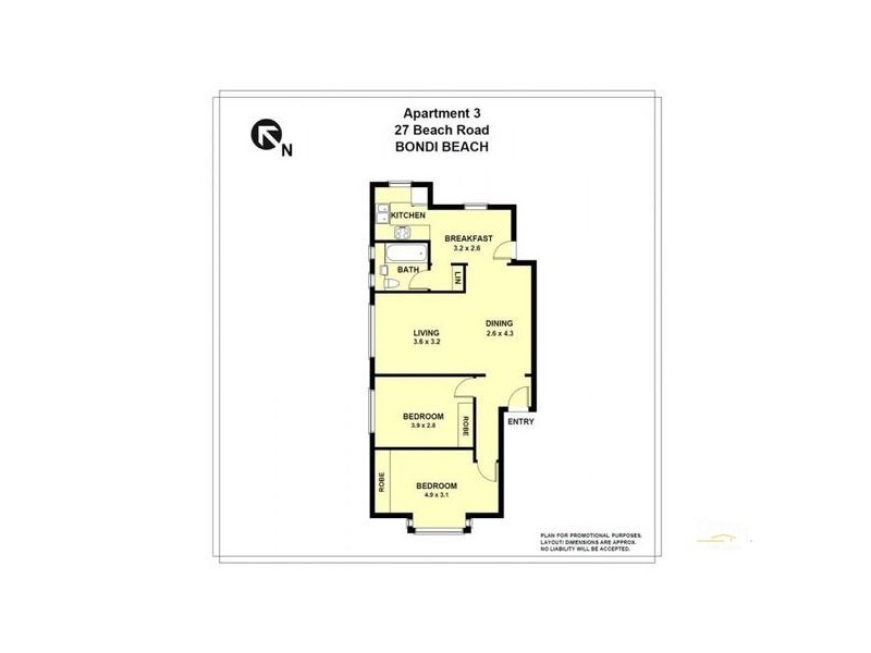 3/27 Beach Road, Bondi Beach NSW 2026