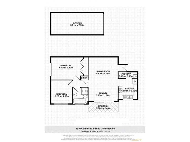8/6-10 Catherine Street, Gwynneville NSW 2500 Floorplan