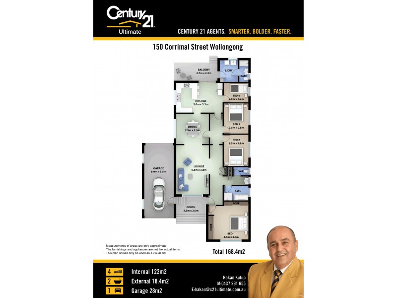 150  Corrimal Street, Wollongong NSW 2500 Floorplan