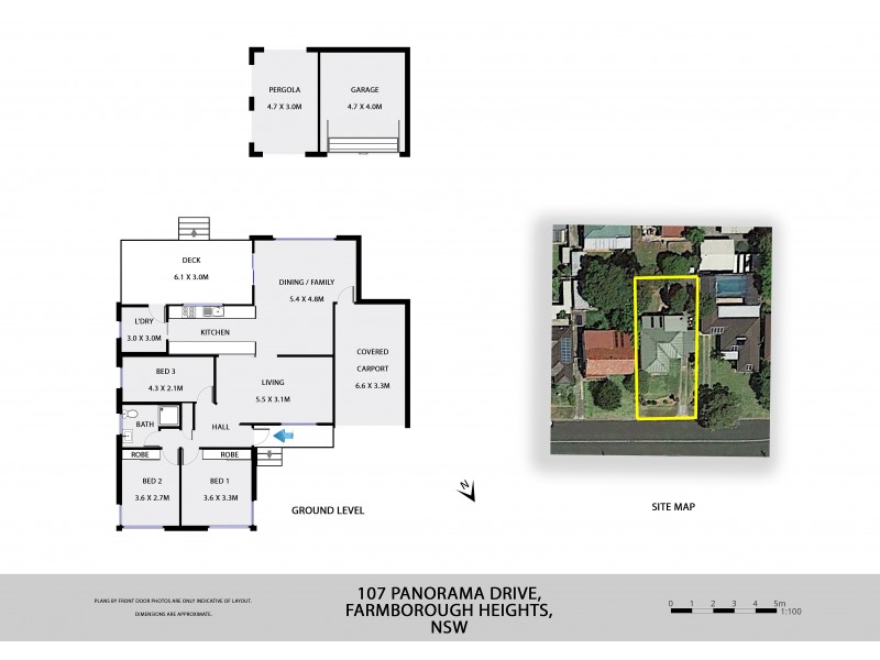 107 Panorama Drive, Farmborough Heights NSW 2526 Floorplan