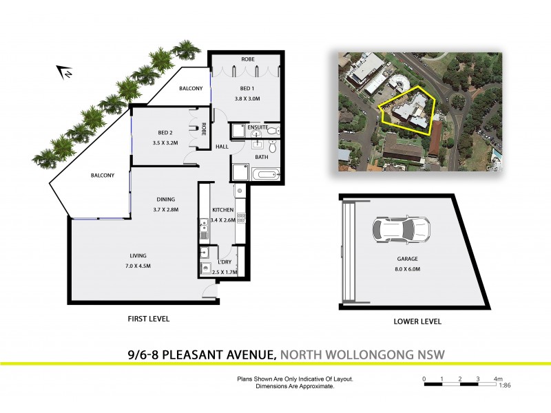 9/6-8 Pleasant Ave, North Wollongong NSW 2500 Floorplan