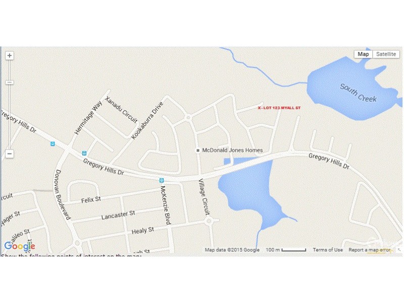 Lot 123 Myall Street, Gregory Hills NSW 2557 Floorplan