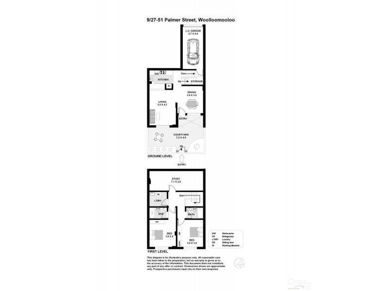 8 Bossley Terrace, Woolloomooloo NSW 2011 Floorplan