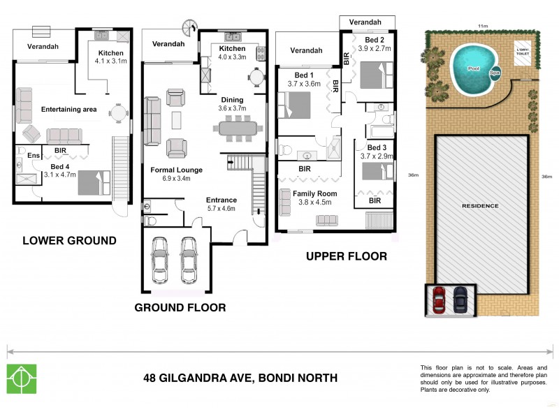 48 Gilgandra Road, North Bondi NSW 2026 Floorplan
