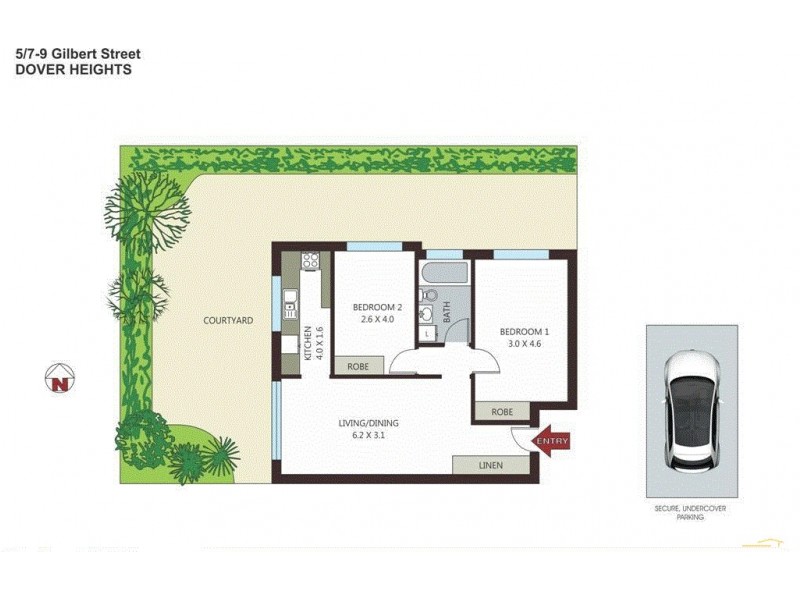 5/7-9 Gilbert Street, Dover Heights NSW 2030 Floorplan