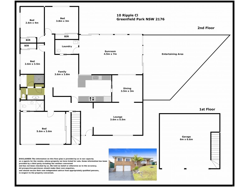 10 Ripple Close, Greenfield Park NSW 2176 Floorplan