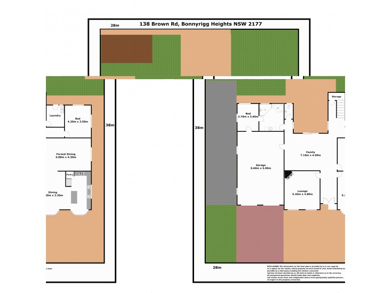 138 Brown Road, Bonnyrigg Heights NSW 2177 Floorplan