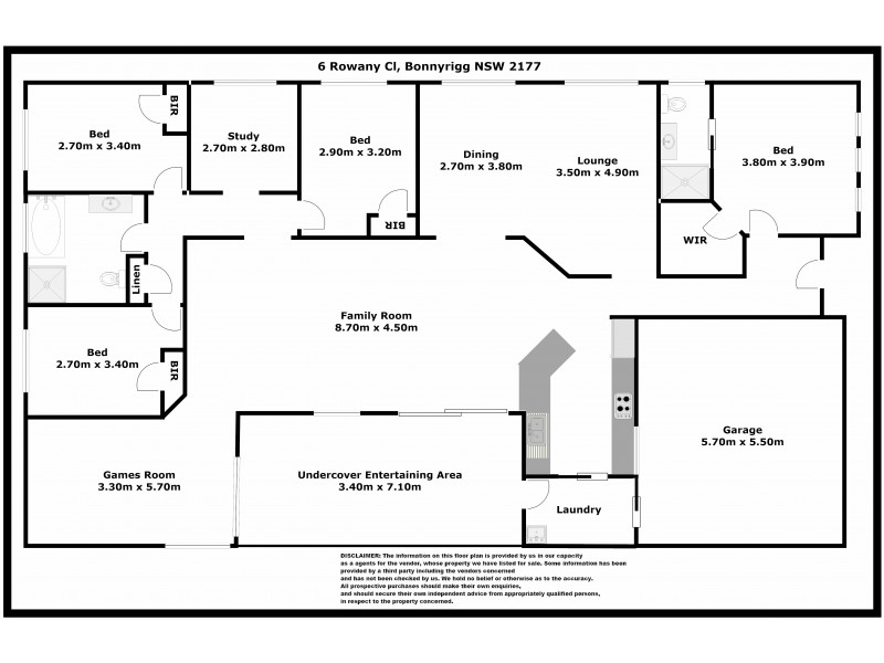 Bonnyrigg NSW 2177 Floorplan