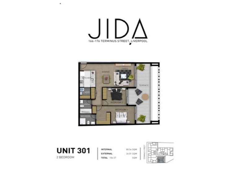 301/166-170 Terminus Street, Liverpool NSW 2170