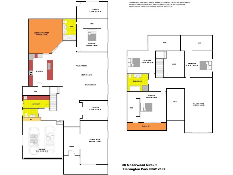 Harrington Park NSW 2567 Floorplan