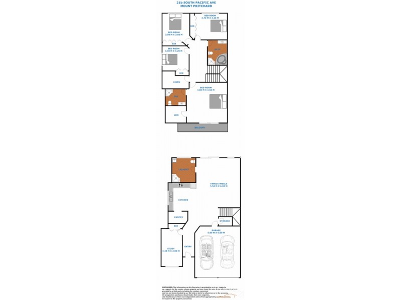 21B South Pacific Avenue, Mount Pritchard NSW 2170 Floorplan
