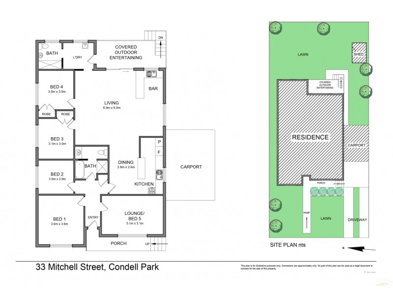 33 Mitchell Street, Condell Park NSW 2200 Floorplan