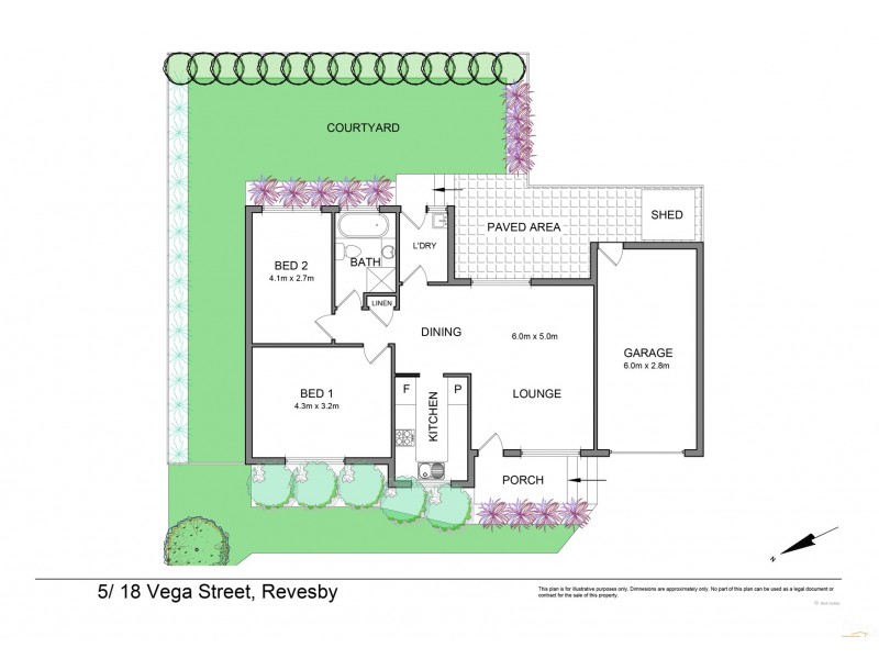 5/18 Vega Street, Revesby NSW 2212 Floorplan