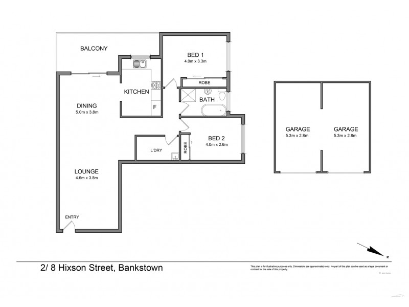 2/8-12 Hixson Street, Bankstown NSW 2200 Floorplan