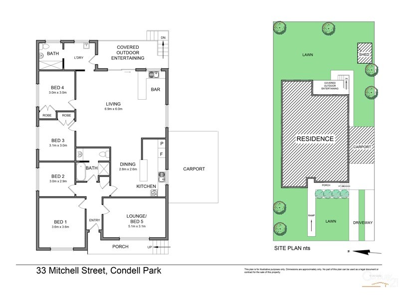 33 Mitchell Street, Condell Park NSW 2200 Floorplan
