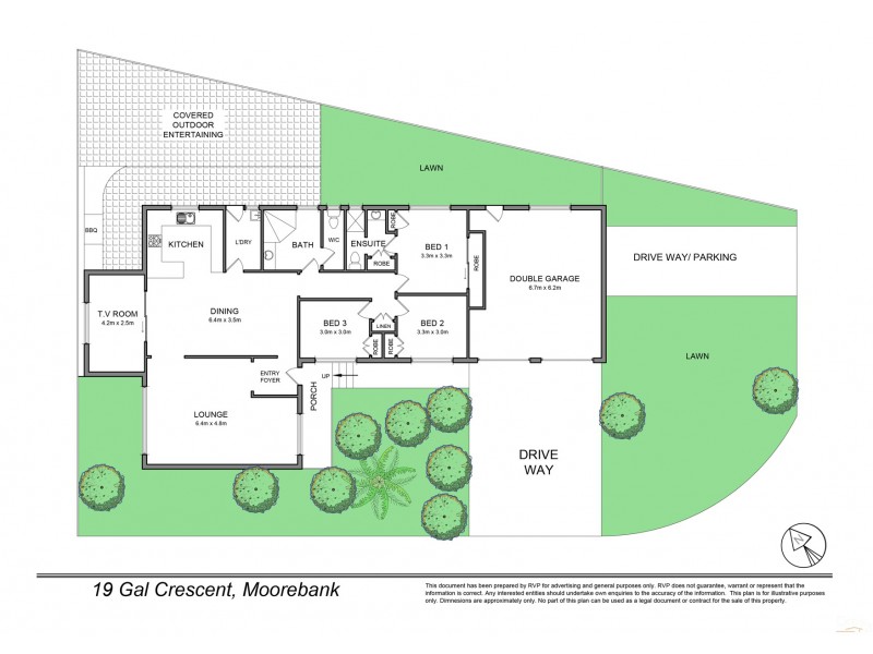 19 Gal Crescent, Moorebank NSW 2170 Floorplan