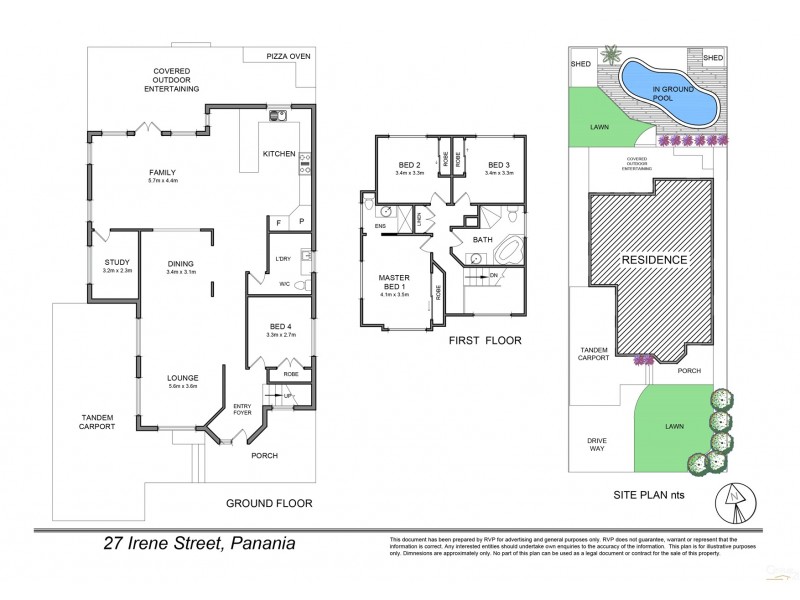 27 Irene Street, Panania NSW 2213 Floorplan