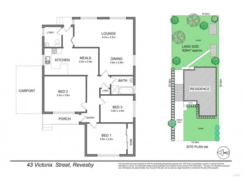 43 Victoria Street, Revesby NSW 2212 Floorplan