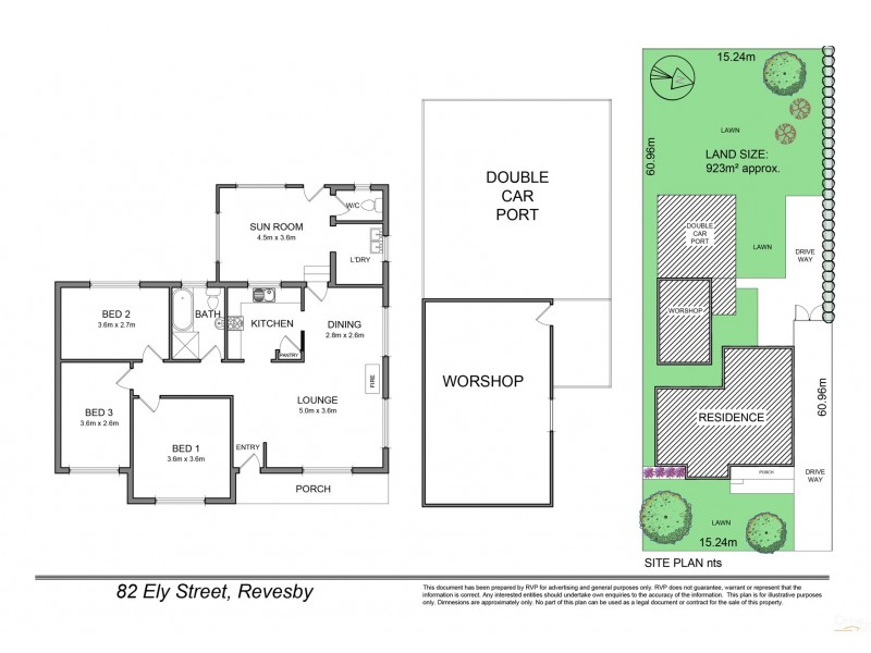 82 Ely Street, Revesby NSW 2212 Floorplan