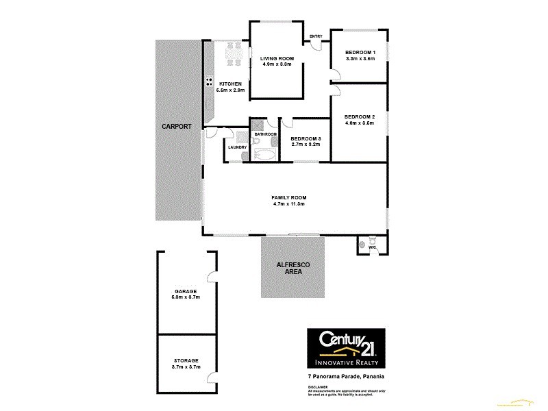 7 Panorama Parade, Panania NSW 2213 Floorplan