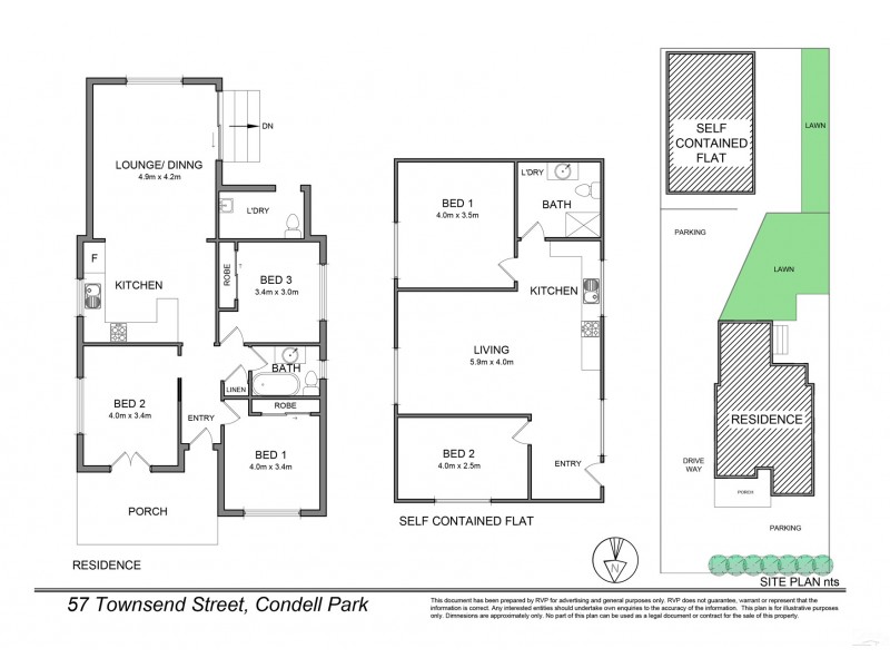 57 Townsend Street, Condell Park NSW 2200 Floorplan