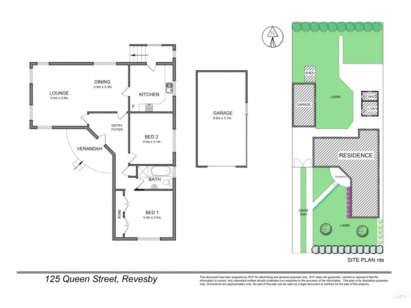 125 Queen Street, Revesby NSW 2212 Floorplan