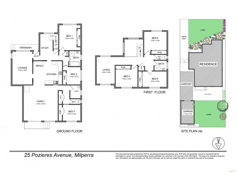 25 Pozieres Avenue, Milperra NSW 2214 Floorplan