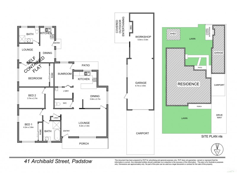 41 Archibald Street, Padstow NSW 2211 Floorplan