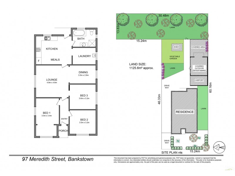 97 Meredith Street, Bankstown NSW 2200 Floorplan