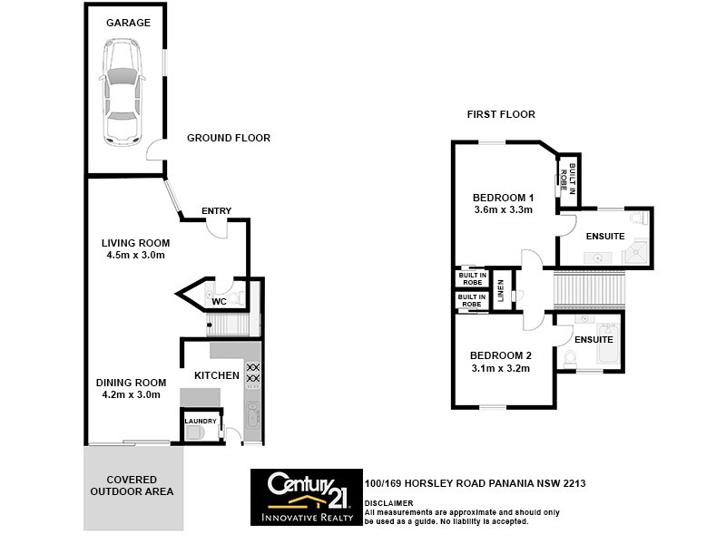 100/169 Horsley Road, Panania NSW 2213 Floorplan