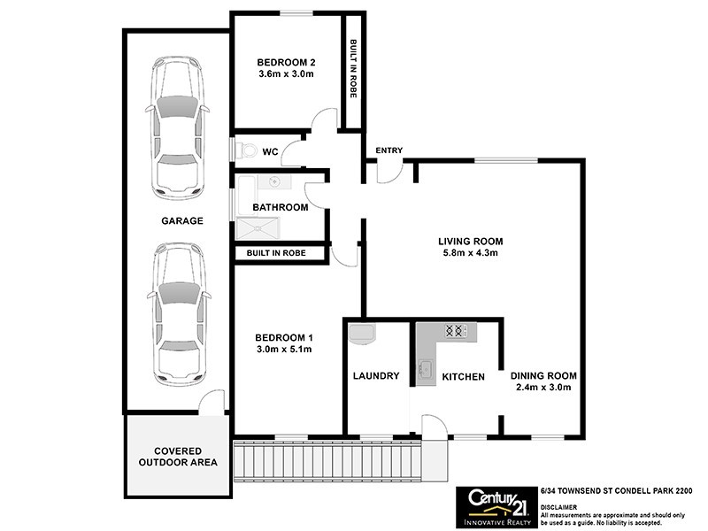 6/34 Townsend Street, Condell Park NSW 2200 Floorplan