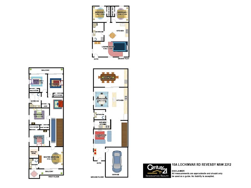 10a Lochinvar Road, Revesby NSW 2212 Floorplan