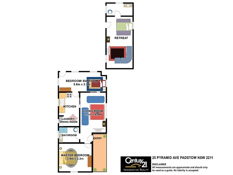 25 Pyramid Avenue, Padstow NSW 2211 Floorplan
