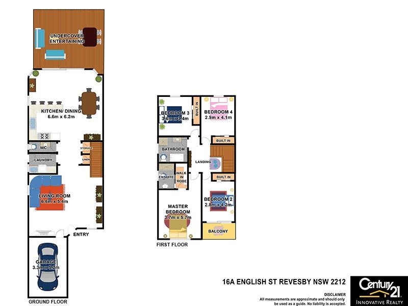 16a English Street, Revesby NSW 2212 Floorplan